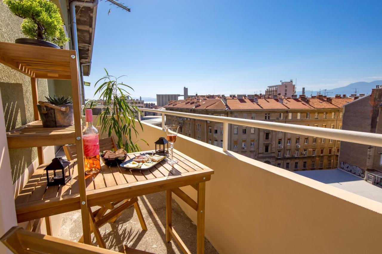 Balcony Apartment Pampas Rijeka Exterior foto